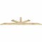 Ekena Millwork Saratoga Rough Sawn Timber Gable Bracket, Douglas Fir, 84"W x 21"H x 2"D x 4"F, 6/12 Pitch GBW084X21X0204SAR00RDF - alternate 4